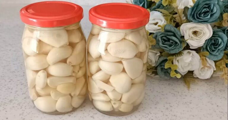 Garlic always fresh and intact for a whole year: only chefs know this trick in the kitchen