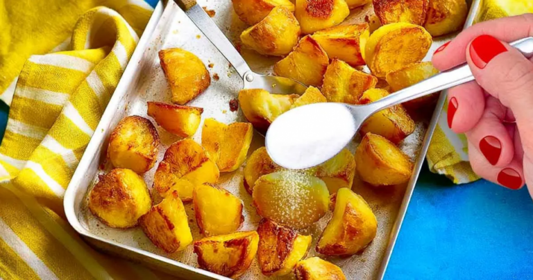 Why do you need to put baking soda on potatoes before putting them in the oven? Chef’s secret advice