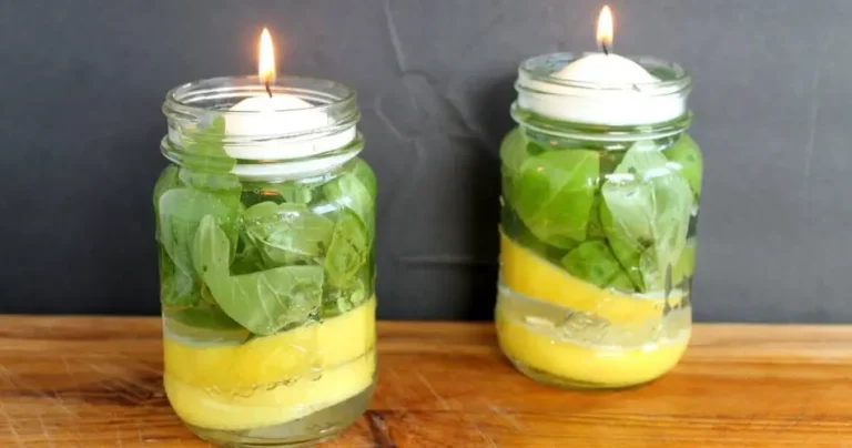 Mosquito candles do it yourself