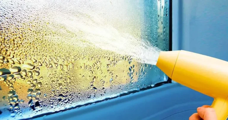 Condensation from double glazed windows? How to solve this problem in 5 minutes without calling a technician?
