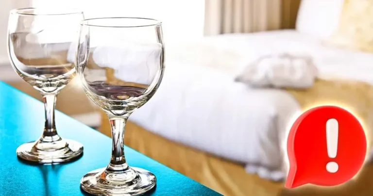 Why you should never use water glasses for hotel rooms