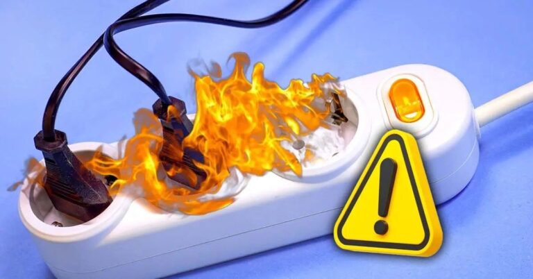 7 Never connect devices to a power strip