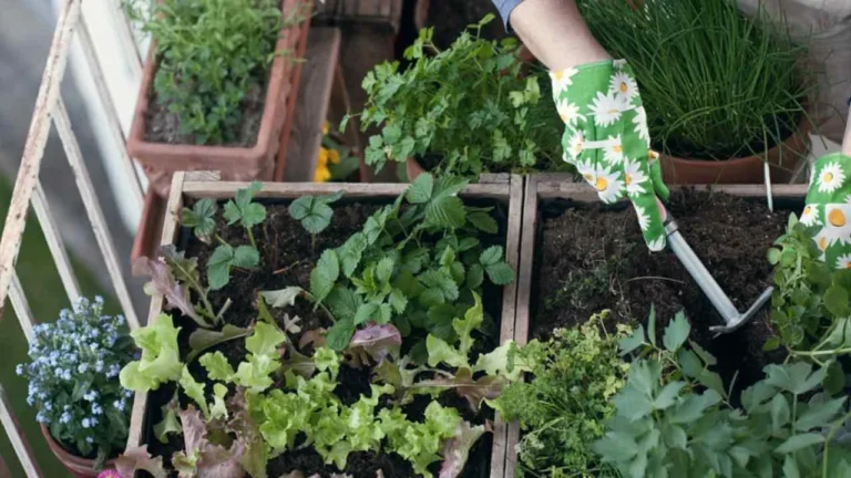 How to create a vegetable garden on the balcony or in the courtyard: the steps to follow