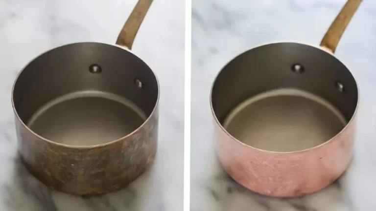 Old and oxidized copper, how to clean it to make it shine again
