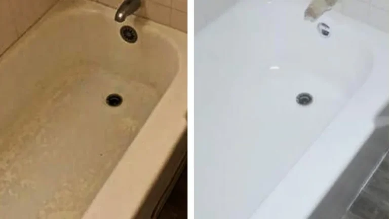 Bathtub, how to clean it effortlessly: with a few drops it comes back as good as new