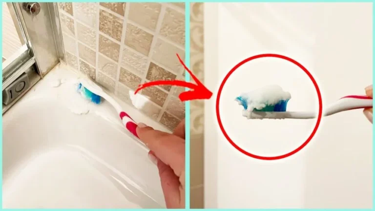 HOW TO CLEAN THE CORNERS AND RAILS OF THE SHOWER