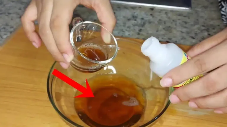 Mix coffee and acetone, which is why cleaners often do this.