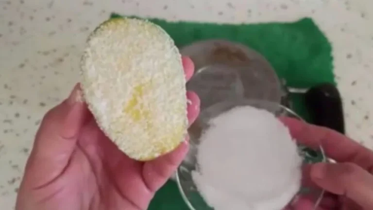 How to remove grease from the bottom of pots and pans: the potato method