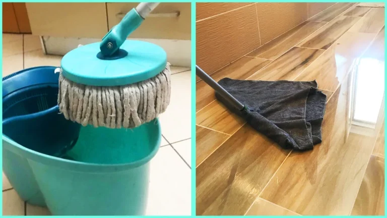 MOP OR CLOTH TO WASH THE GROUND? LET’S DISCOVER ALL THE PROS AND CONS