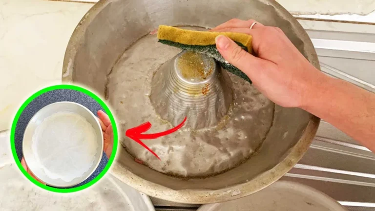 HOW TO CLEAN ALUMINUM CAKE PANS FOR EASTER