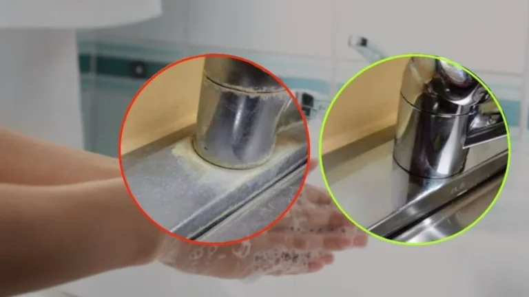 LIMESTONE IN THE SINK, GOODBYE DETERGENT: SOLVE WITH THIS INGREDIENT | CONSUME IT EVERY DAY