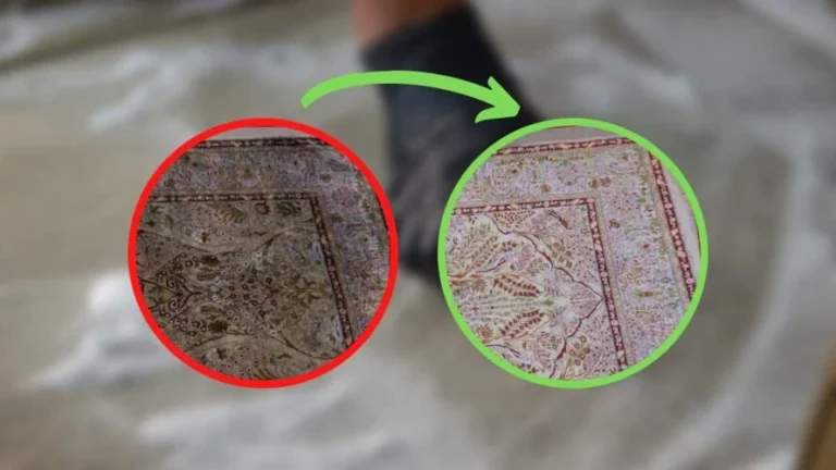 CARPETS, THE TRICK TO CLEAN THEM IS NOT WATER AND AMMONIA: A HANDFUL OF THIS WILL BE ENOUGH