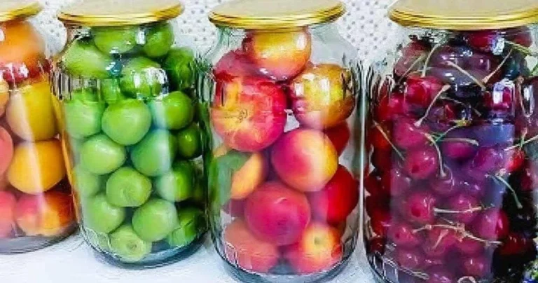 My grandmother’s trick is to store fruit for a year without a refrigerator