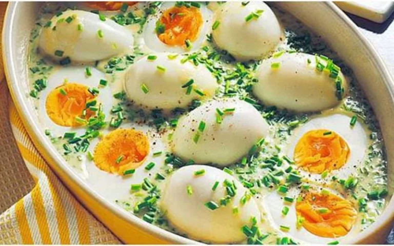 Eggs in mustard sauce needed to be made again