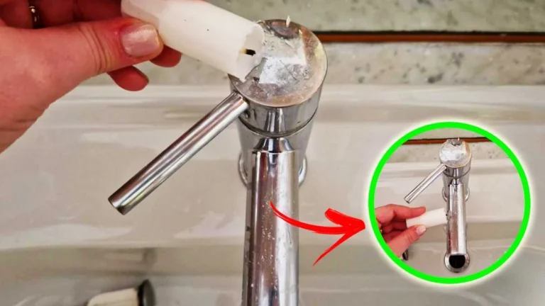 DO YOU KNOW THE CANDLE TRICK TO POLISH THE TAPS AND MAKE THE LIMESCALE SLIDE? 