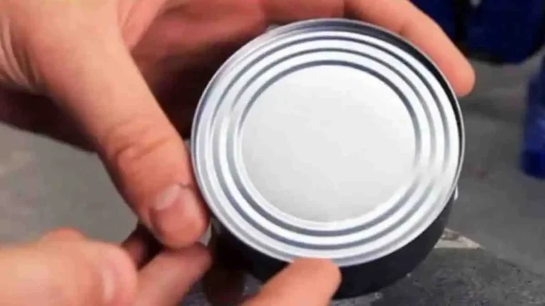 Find out how professionals open cans without using a can opener!