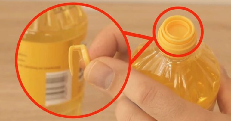 Oil, NEVER throw away this part of the cap: it is very important | This is exactly what it is for