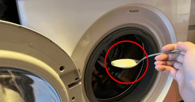 Washing machine, add 1 spoon: you save a lot on your electricity bill