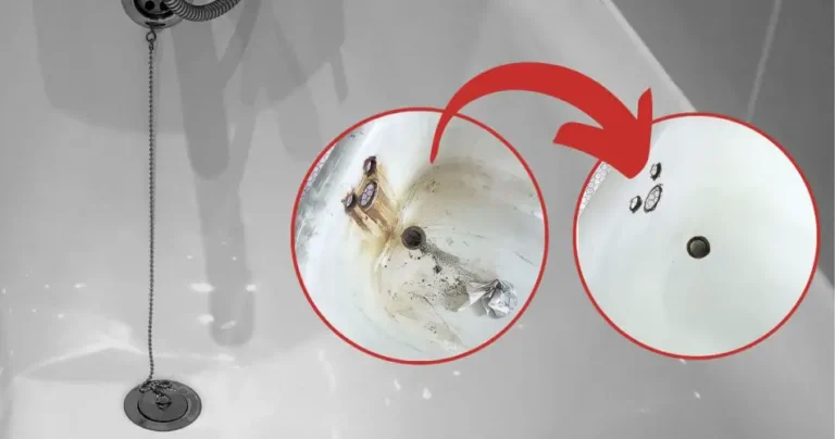 Yellowish tub, the trick of the broom to clean it perfectly: without effort