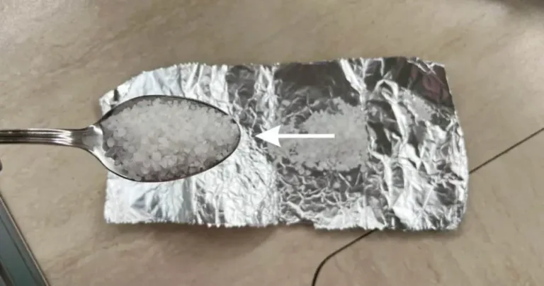 Aluminum and coarse salt: the combination that solves many problems at home