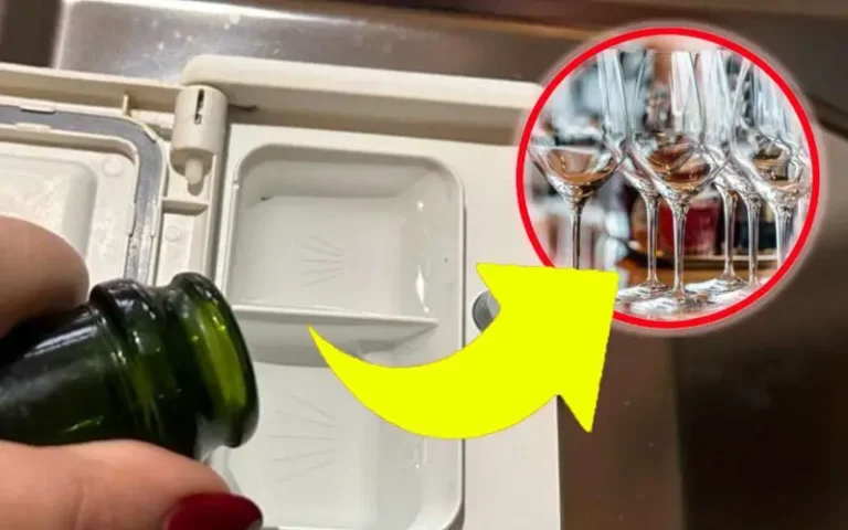 Boring plates and glasses in the dishwasher, that’s the trick. They will be like new! 