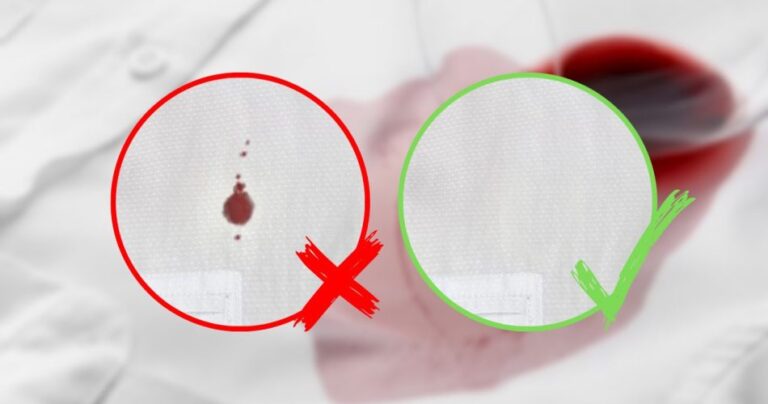 Red wine stains on clothes, remove them with this natural method