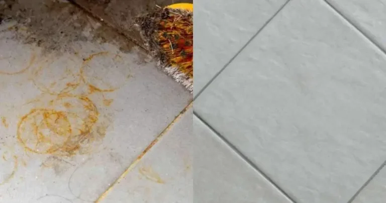 Rust stains on the balcony, how to remove them: 1 drop and you will have solved the problem