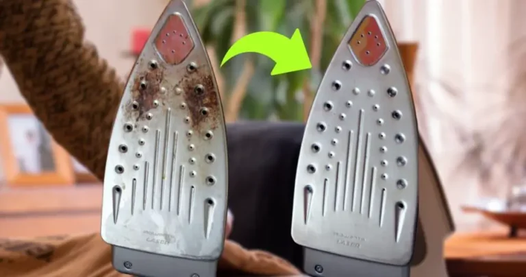 Dirty iron, the laundromat method to clean it from top to bottom: it comes back like new