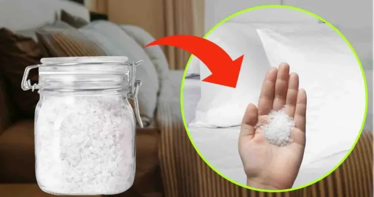 Coarse salt in the bedroom, hurry up and put it under the pillow: it changes your life