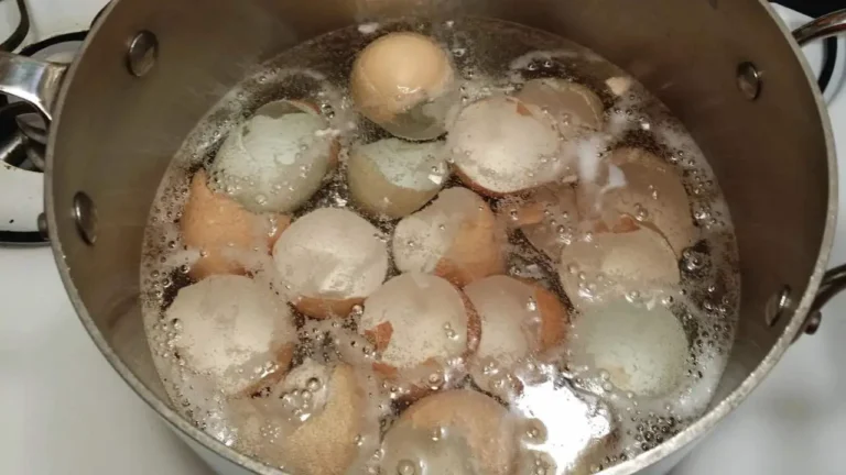 Boiling eggshells in a pot: it will save a lot of money