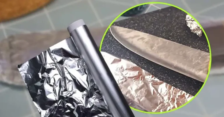 Sharp knives, the old silver paper trick: now they will work much better