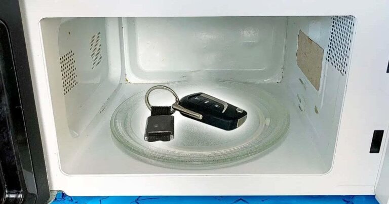 Why should you leave your car keys in the microwave?