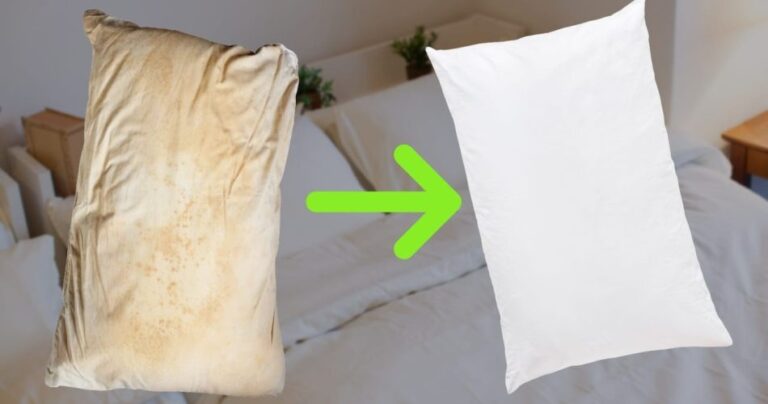 White and very clean cushions, without the need for a washing machine: grandma’s method to dry clean them