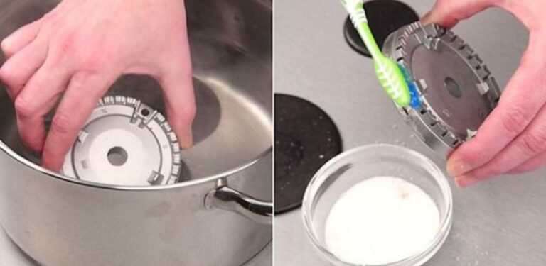 How to clean hob burners in a few simple steps!