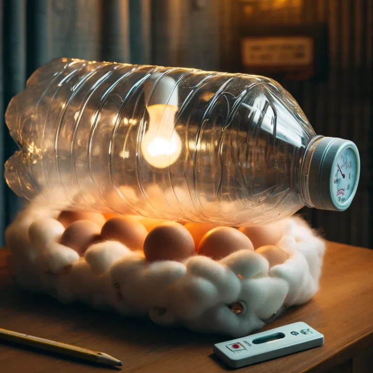 Crafting a Zero-Cost Home Incubator from a Plastic Bottle