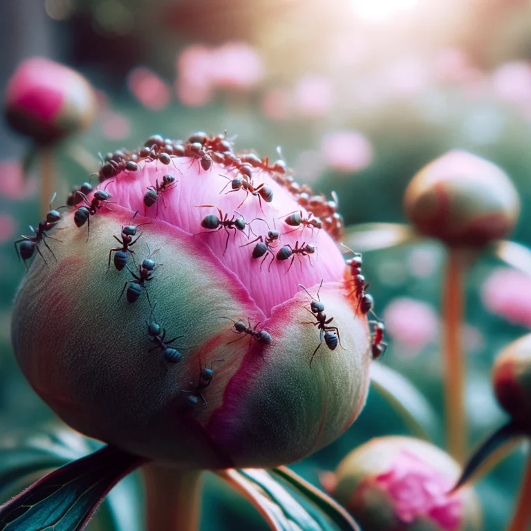 Why your peony buds are covered in ants – and how to get rid of them in the easiest way