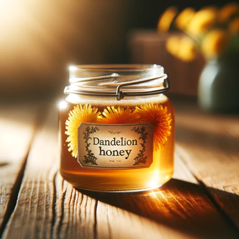 Dandelion Honey – Ingredients and Recipe