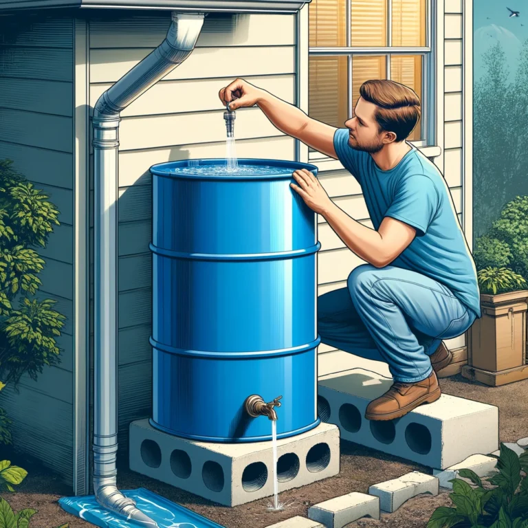 How to build a homemade rainwater barrel