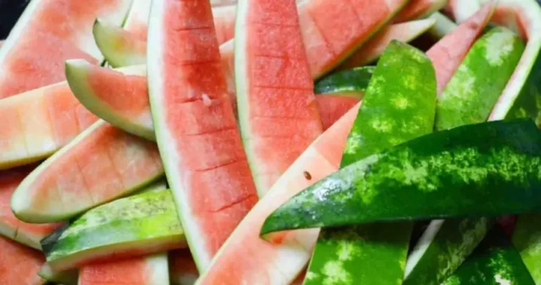 You will no longer throw away watermelon peels: they are worth gold reused this way
