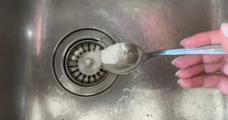 Salt down your sink drains, because you should do it every night.
