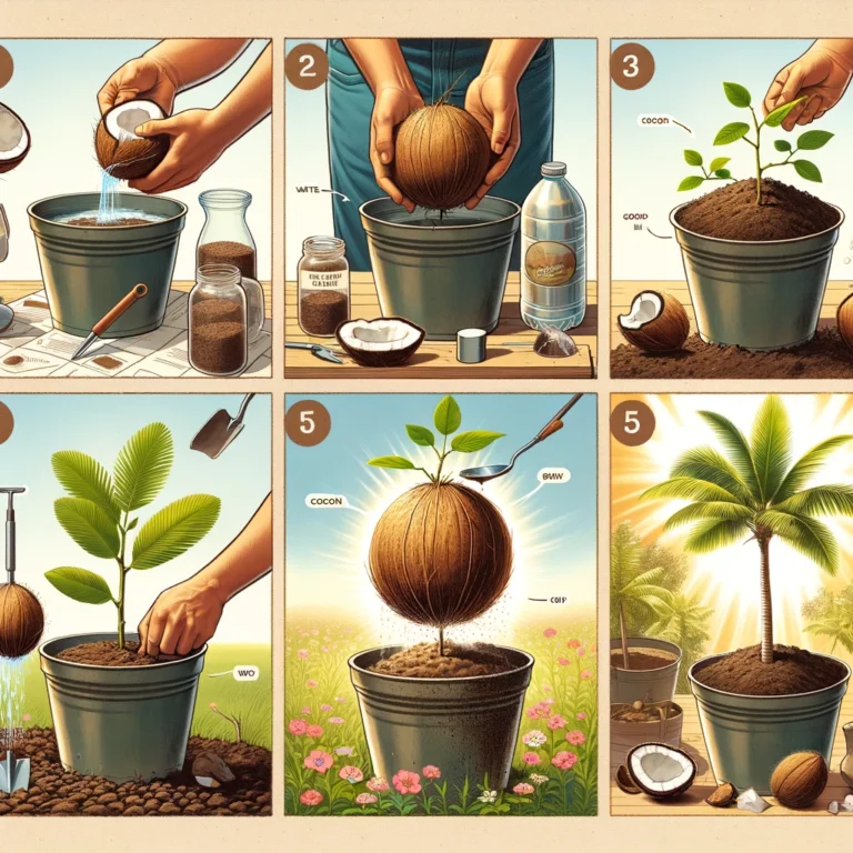 How to Grow and Plant a Coconut Tree at Home