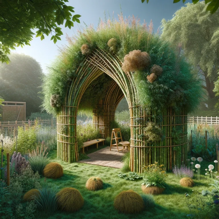 How cand now grow a living playhouse for your kids