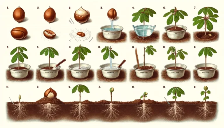 How to propagate chestnut tree from seed