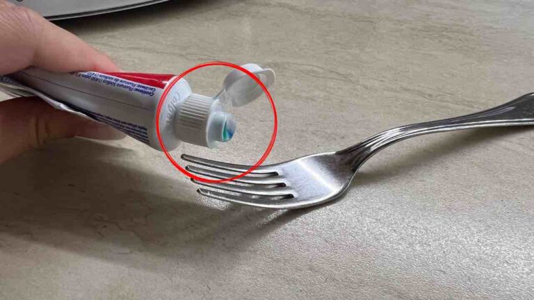 Toothpaste, apply it on the cutlery: unexpected what happens after a few minutes