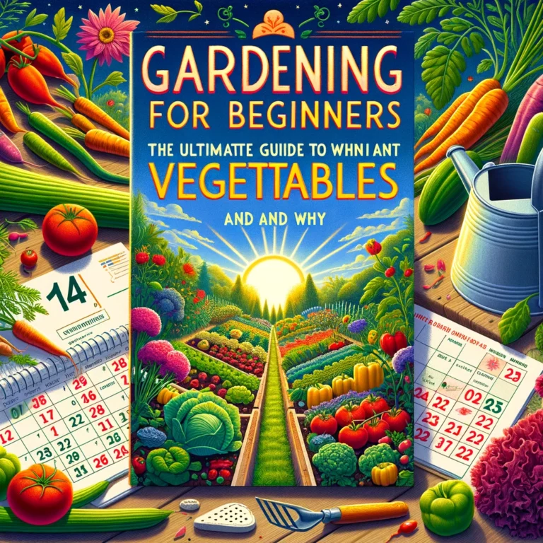 Gardening for Beginners – The ultimate guide to when to plant vegetables and why