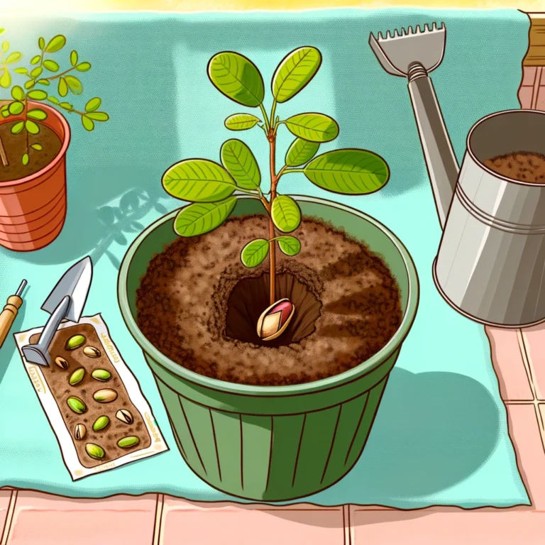 Best method to Grow Pistachio Tree at home in containers (from seed)