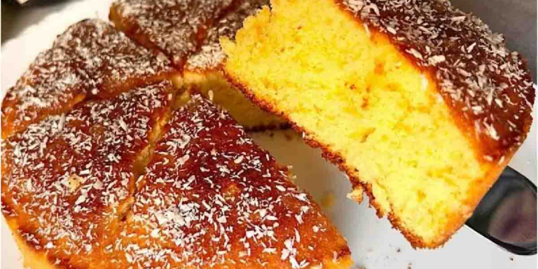 Orange cake with honey and coconut: a delight that will delight all taste buds