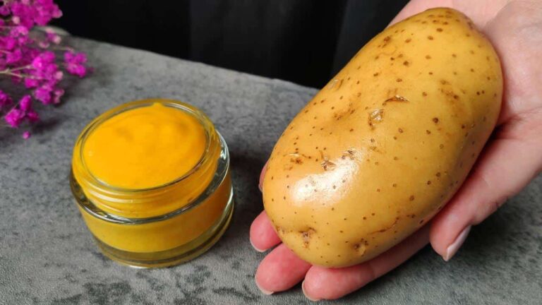 Effective Anti-Wrinkle Mask, Potatoes Will Make All Signs of Age Disappear