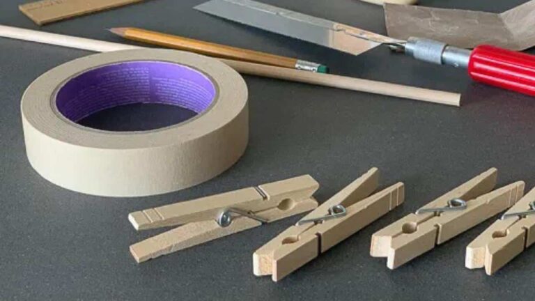 Duct tape and clothespins, what happens when you put them together: you wouldn’t expect it