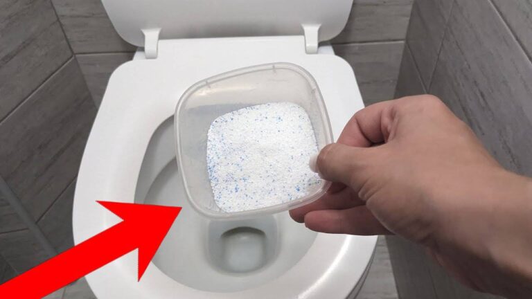 Put it in the toilet right now, watch what happens after you do it: you will hardly believe it